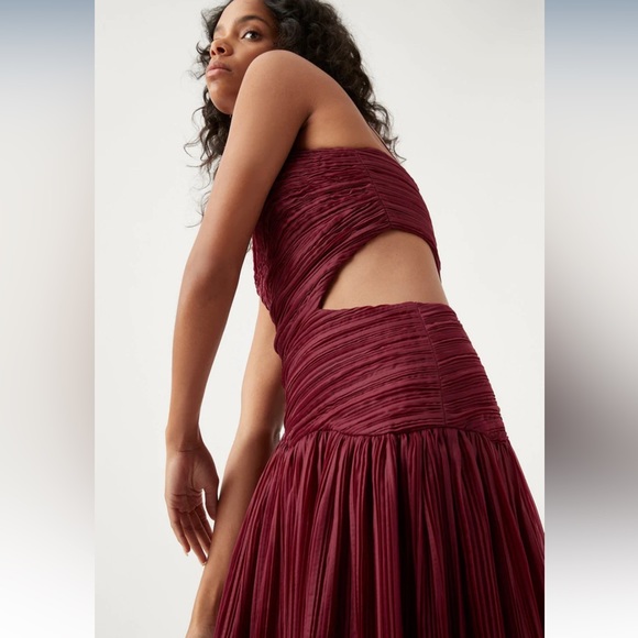 Aje Laurier Wave Maxi Dress AU12/US8 - Picture 6 of 9